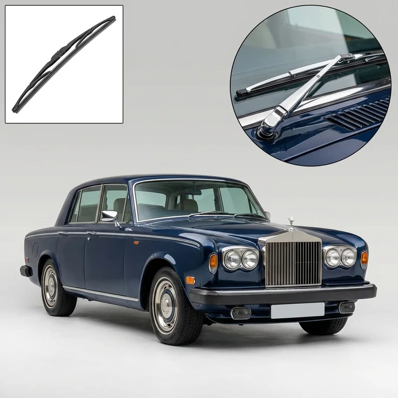 Driver Side Wiper Blade for Rolls-Royce Silver Shadow II (1977 - 1980) - 1